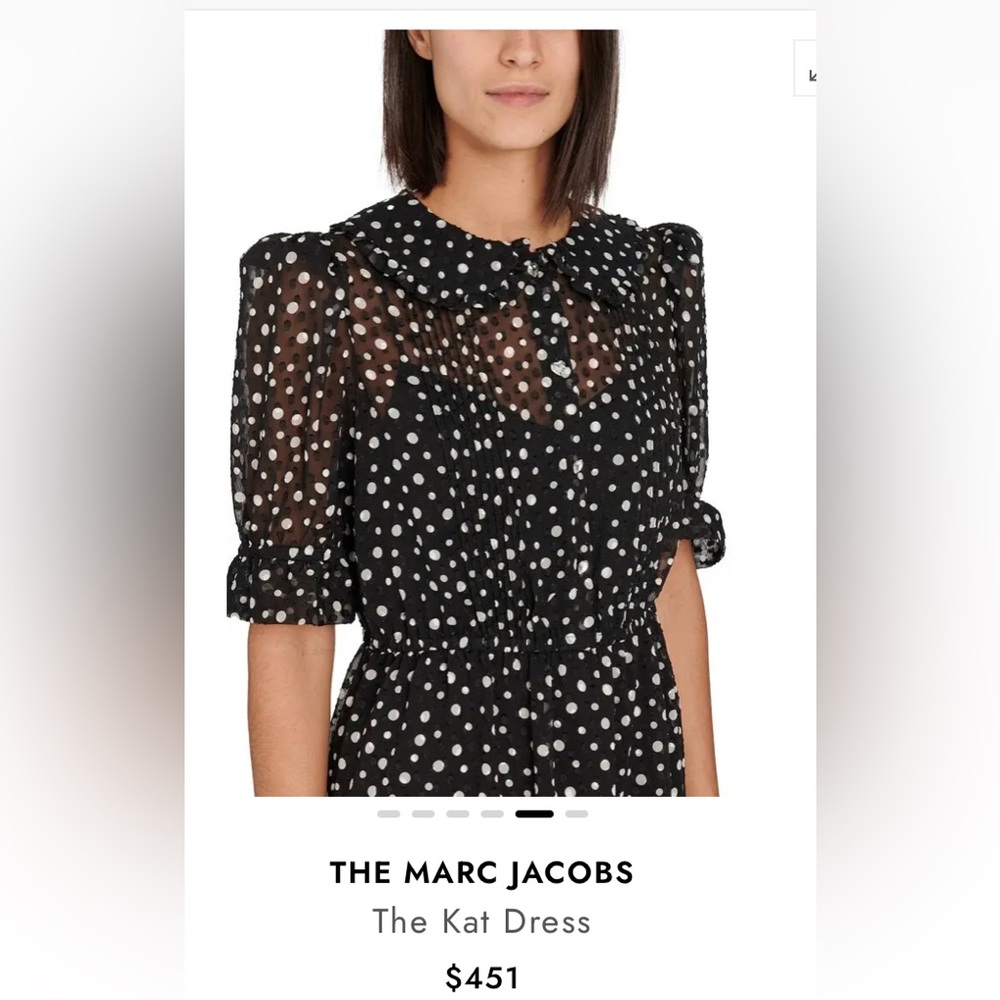 Marc Jacobs Kat Dress Polka Dot — HOST💓PICK - Picture 3 of 7